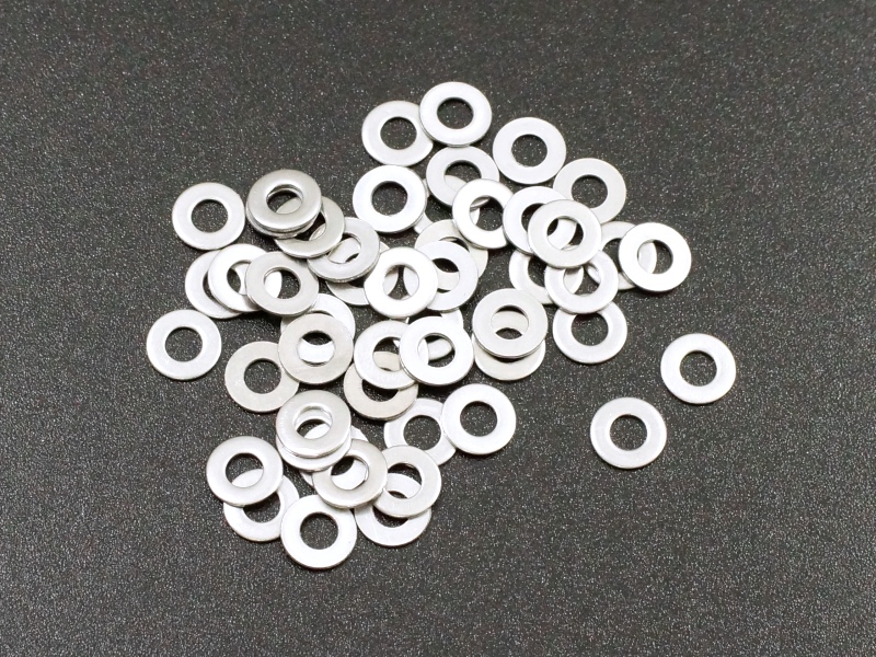 150 Pieces Washers M3 Washers Stainless Steel V2A Stainless Steel New ***
