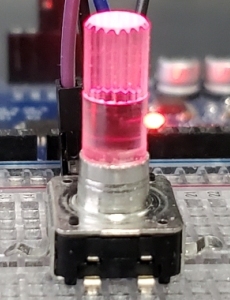 Encoder with Illuminated Shaft - Shaft Illuminated