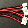 JST XH 2.54 2-Pin Female 30cm 22AWG Pig-Tail Cables Closeup