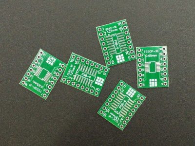 PCB SMD-16 to DIP HASL 5 Pack