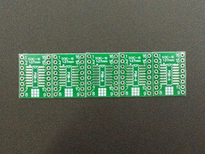 PCB SMD-16 to DIP HASL SOIC Side