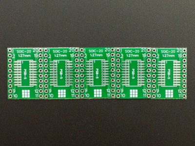 PCB SMD-20 to DIP HASL SOIC Side