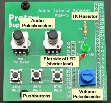 Audio Tutorial Adapter Assembly