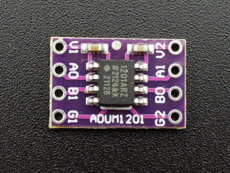 ADUM1201 Dual Channel Digital Isolator Module Top