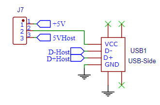 Project System Host USB Schematic
