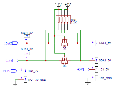 Project System I2C1 Schematic