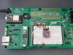 Project System with Breadboard Installed