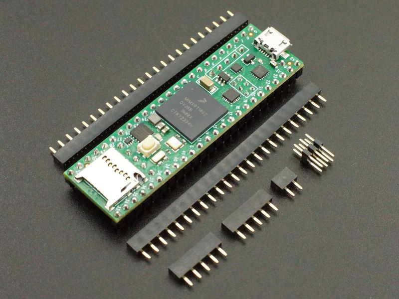 Teensy 4.1 Fully Loaded For Prototyping System - Low Profile